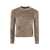 Herno Herno Resort Pullover In Chenille Knit Brown