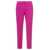 Michael Kors Fuchsia Slim Pants with Belt Loops in Acetate Blend M Michael Kors Pink