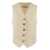 Peserico Peserico Single-Breasted Waistcoat In Stretch Viscose-Blend Canvas Beige
