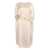 MM6 Maison Margiela MM6 MAISON MARGIELA BELTED SATIN DRESS Beige