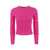 VANISÉ Vanisé Lulu - Ribbed Cropped Cashmere Knitwear Pink