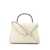 VALEXTRA Valextra Iside Medium Leather Handbag WHITE