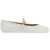 Gianvito Rossi Carla Ballet Flats WHITE