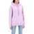 Stella McCartney Iconic Mini Heart Hooded Sweatshirt WASHED LILAC