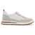 Thom Browne Mesh And Suede Leather Sneakers In 9 WHITE