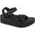 Teva W Flatform Universal Sandals Black