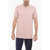 Rick Owens Drkshdw Level T-Shirt With Ribbon Detail Pink