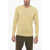 Peserico Lightweight Virgin Wool Crew-Neck Sweater Yellow