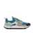 FLOWER MOUNTAIN5 Flower Mountain Yamano 3 Light Blue And Gray Suede And Technical Fabric Sneakers MULTICOLOR