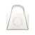 Stella McCartney Stella McCartney Logo Grainy Alter Mat Tote Bag PURE WHITE