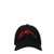 Alexander McQueen ALEXANDER MCQUEEN Visor BLACK+RED