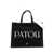 Patou Patou Tote Bag With Print Black