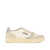AUTRY Autry Medalist Low White Leather And Suede Beige Hair Effect Sneakers WHITE, GRAY