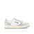 AUTRY Autry Medalist Low Two-Tone Leather Sneakers White Gray WHITE, GRAY