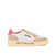AUTRY Autry Fuchsia And White Suede And Leather Medalist Low Sneakers WHITE