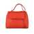 Orciani Orciani Sveva Soft Medium Leather Shoulder Bag With Poppy Shoulder Strap RED