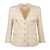 Tagliatore Tagliatore Chanel Dharma Ivory Jacket WHITE