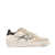 ASH Ash Smooth Leather And Suede Sneakers With Silver Detailing Beige