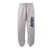 AUTRY Autry Gray Plush Pants With Logo GRAY