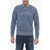 Woolrich Solid Color Sweatshirt With Embossed Logo Blue