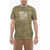 C.P. Company Vintage Effect Printed Short Sleeved T-Shirt Green