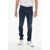 HANDPICKED Straight Leg Parma Jeans With Visible Stitching 17Cm Blue