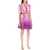 SALONI "Silk Mini Dress Tabith ZINNIA GRADIENT PLMT