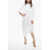 Vetements Cotton Asymmetrical Maxi Dress White