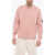 C.P. Company Brushed Cotton Crew-Neck Sweatshirt With Sleeve Pocket Pink