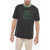 PUMA Rhuigi Contrasting Embroidered Crew-Neck T-Shirt Black