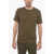 C.P. Company Solid Color Crew-Neck T-Shirt Green