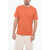 C.P. Company Logo Print Crewneck T-Shirt Orange