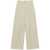 ALYSI Alysi High-Waisted Striped Trousers WHITE