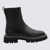 Salvatore Ferragamo Salvatore Ferragamo Black Leather Boots NERO/NEW BISCOTTO