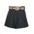 ZIMMERMANN Zimmermann Belted Linen Shorts Black