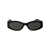 JACQUEMUS Jacquemus Sunglasses 01 BLACK/ YELLOW GOLD/ GREY