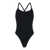 HUNZA G 'Bette' Black One-Piece Swimsuit With Crisscross Straps In Stretch Fabric Woman Black