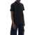 Burberry Pique Polo Shirt With Embroidered Ekd BLACK