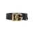 Dolce & Gabbana Dolce & Gabbana Crossover Dg Logo Buckle Belt BLACK GOLD