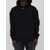 Valentino Garavani Hoodie With Metallic V Detail Black