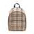 Burberry Burberry Check Backpack Beige