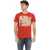 Trussardi Tricou Rosu Red