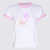 Alexander Wang Alexander Wang White And Pink Cotton T-Shirt WHITE