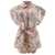 ZIMMERMANN Zimmermann "Halliday" Short Jumpsuit Beige