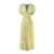 Fabiana Filippi Fabiana Filippi Dress In Printed Georgette Pistachio GREEN