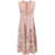 ZIMMERMANN Waverly Plunge Dress PINK FLORAL