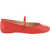 Gianvito Rossi Carla Ballerinas TABACCO RED