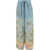 ZIMMERMANN Waverly Relaxed Pants BLUE FLORAL