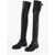 Jimmy Choo Over The Knee Biker Boots With Carrion Sole Black