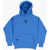 Converse All Star Chuck Taylor Brushed Cotton Blend Hoodie Blue